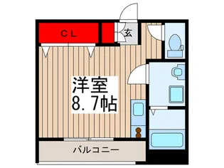 エスティ-ヴォ北大宮【2階】の間取り