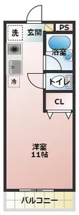 アフェット津田沼【3階】の間取り