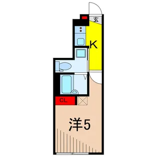 Reberty亀有【1階】の間取り