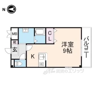 ベルメゾン【2階】の間取り