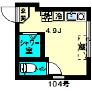 Casa Pino(カーサピノ)【1階】の間取り