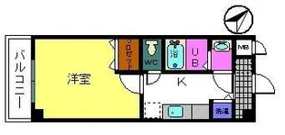 カーサ ベルカント【3階】の間取り