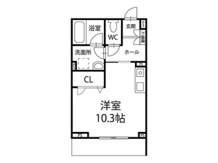 レジデンス桐【3階】の間取り
