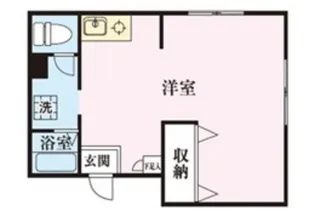 ムーンシックス【2階】の間取り