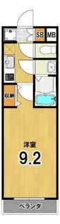 EXCEED北白川【2階】の間取り