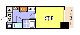 リーガル神戸元町【3階】の間取り