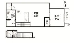 フォレストメゾン千歳【2階】の間取り