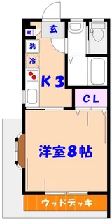 RESIDENCE8092 ONIGOE【1階】の間取り