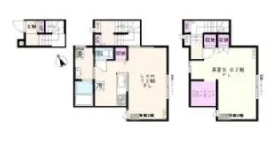 ラ・ラ・メルシェ【2階】の間取り