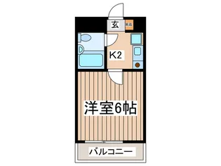 レ-ルサイドヒルズ【2階】の間取り