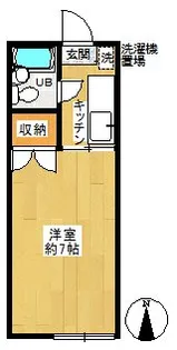 メゾン・ド藤【1階】の間取り