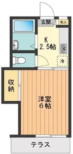 ビューコート高尾【1階】の間取り