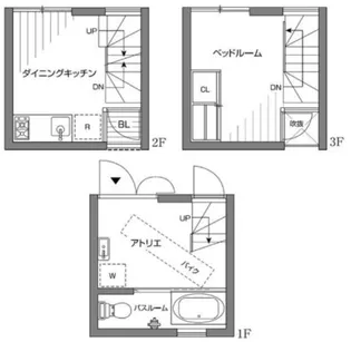 石双居【1階】の間取り