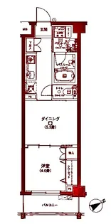 AXAS菊名LR【2階】の間取り