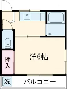 泉ハイツ【2階】の間取り
