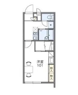 OSHIRO【2階】の間取り