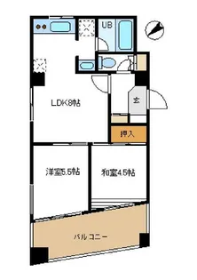 メゾン・ド・ビー・フロント【3階】の間取り