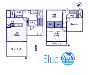 アベニール est【1階】の間取り
