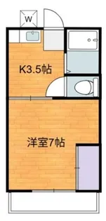 百草ハイツ【1階】の間取り