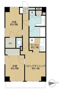日神パレステージ東新宿イーストフォート【3階】の間取り