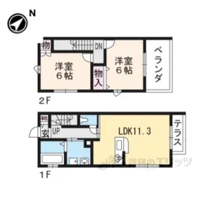メゾン向島東【2階】の間取り