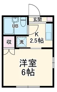 橘館【1階】の間取り