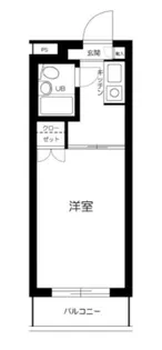 ハイタウン羽田【2階】の間取り