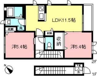 ラフィネドゥの間取り