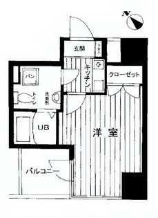 サンテミリオン茅場町リバーサイド【11階】の間取り