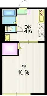 シティハイム リベール【2階】の間取り