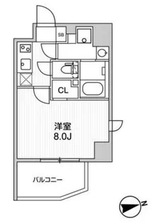 ブラウ南池袋【3階】の間取り