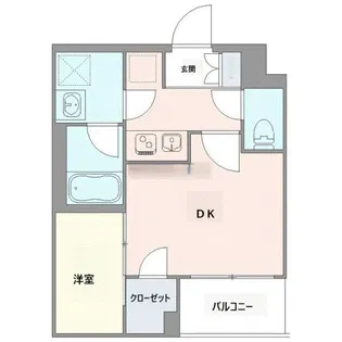 スタイリオ東品川【2階】の間取り