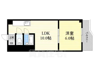 新大阪第二ダイヤモンドマンション【7階】の間取り
