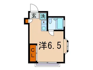 コーポ松岡B棟【1階】の間取り