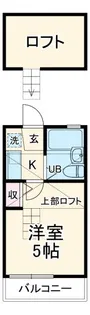 G・Aヒルズ西谷【2階】の間取り