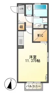 シェノアII【1階】の間取り