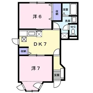エル・シャルマン【1階】の間取り