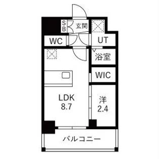 メイクス岩塚EAST【5階】の間取り