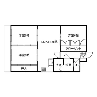 プラージュ宝町【2階】の間取り