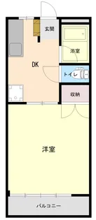 MSハイツ C【1階】の間取り