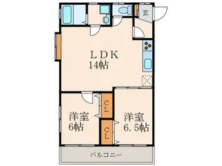 Nursery木町【3階】の間取り