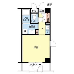 ラ・クール習志野【5階】の間取り