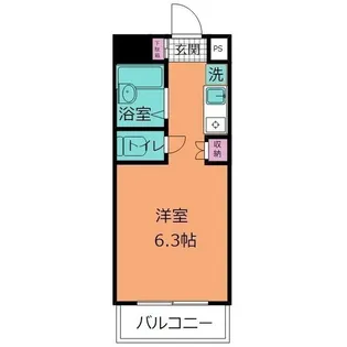 ファンカーサ沼津【8階】の間取り