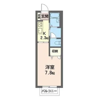 プログレスA【2階】の間取り