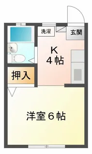 リベラル ハウス【1階】の間取り