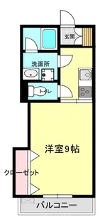 プランドールSPB B棟【2階】の間取り