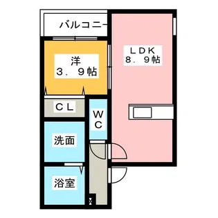 Regalo Obata【3階】の間取り