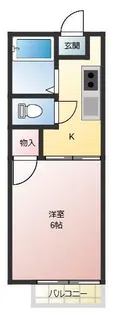 イルマーレ1番館【1階】の間取り