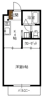 グランアルブル【2階】の間取り