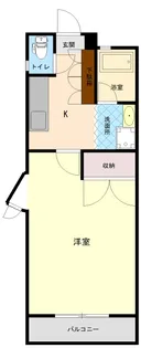 パーラーイマハシ【2階】の間取り
